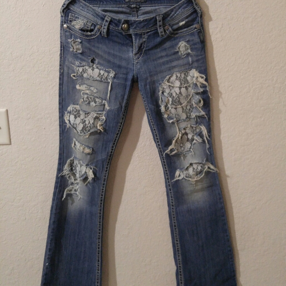 Silver Tuesday Jeans